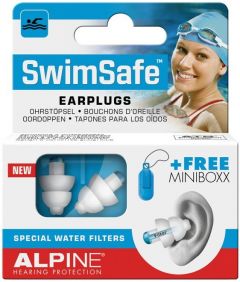 ALPINE SWIMSAFE EARPLUGS OORDOPJES DOOSJE 2 STUKS