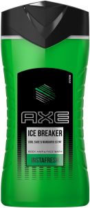 AXE ICE BREAKER BODY WASH DOUCHEGEL FLACON 250 ML
