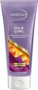 ANDRELON OIL & CURL MASKER HAARMASKER TUBE 180 ML