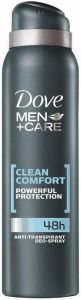 DOVE MEN+CARE CLEAN COMFORT DEO SPRAY SPUITBUS 150 ML