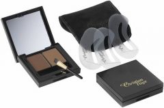 CHRISTIAN FAYE DARKBROWN EYEBROW DUO SET 1 STUK