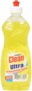 AT HOME ULTRA LEMON AFWASMIDDEL FLACON 1000 ML