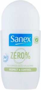 SANEX ZERO% RESPECT & CONTROL DEO ROLLER 50 ML