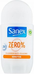 SANEX ZERO% SENSITIVE DEO ROLLER 50 ML