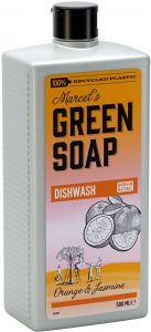 MARCEL'S GREEN SOAP ORANGE & JASMINE AFWASMIDDEL FLACON 500 ML