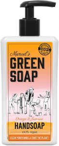 MARCEL'S GREEN SOAP ORANGE & JASMINE HAND SOAP HANDZEEP POMP 500 ML