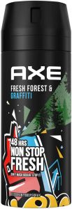 AXE FRESH FOREST & GRAFFITI DEO SPRAY SPUITBUS 150 ML