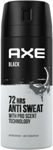 AXE BLACK DRY DEO SPRAY SPUITBUS 150 ML