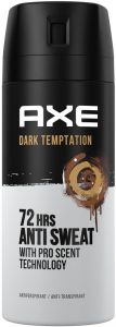 AXE DARK TEMPTATION DRY DEO SPRAY SPUITBUS 150 ML