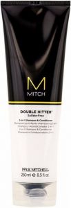 PAUL MITCHELL MITCH DOUBLE HITTER 2 IN 1 SHAMPOO & CONDITIONER TUBE 250 ML
