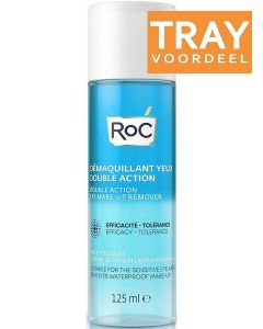 ROC DOUBLE ACTION EYE MAKE-UP REMOVER TRAY 24 X 125 ML