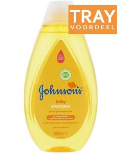 JOHNSON'S BABY REGULAR SHAMPOO TRAY 2 X 500 ML