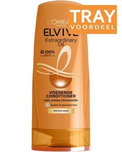 L'OREAL ELVIVE EXTRAORDINARY OIL VOEDENDE CONDITIONER CREMESPOELING TRAY 6 X 200 ML
