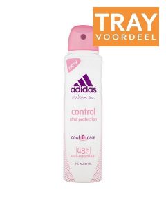 ADIDAS FOR WOMEN CONTROL COOL & CARE DEO SPRAY TRAY 6 X 150 ML