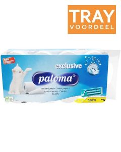 PALOMA 3 LAAGS TOILETPAPIER TRAY 6 X 8 ROLLEN