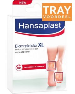 HANSAPLAST BLAARPLEISTER XL TRAY 10 X 5 STUKS