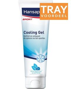 HANSAPLAST SPORT COOLING GEL TRAY 6 X 100 ML