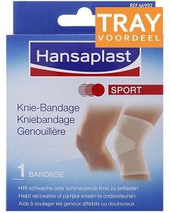 HANSAPLAST SPORT KNIEBANDAGE M TRAY 24 X 1 STUK