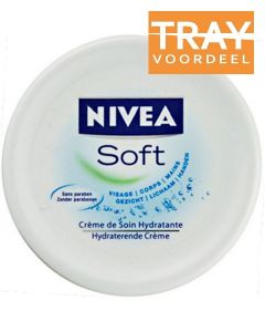 NIVEA SOFT HYDRATERENDE CREME TRAY 24 X 200 ML