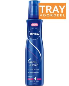 NIVEA CARE & HOLD STYLING MOUSSE TRAY 6 X 150 ML