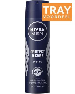 NIVEA MEN PROTECT & CARE DEO SPRAY TRAY 6 X 150 ML