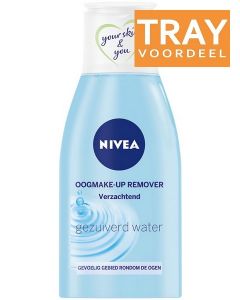 NIVEA VERZACHTEND OOGMAKE-UP REMOVER TRAY 6 X 125 ML