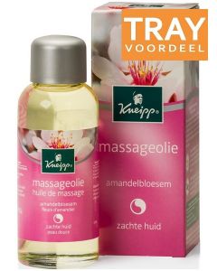 KNEIPP MASSAGEOLIE AMANDELBLOESEM ZACHTE HUID TRAY 24 X 20 ML