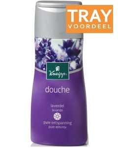 KNEIPP DOUCHE LAVENDEL PURE ONTSPANNING DOUCHEGEL TRAY 6 X 200 ML