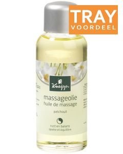 KNEIPP MASSAGEOLIE PATCHOULI RUST EN BALANS TRAY 6 X 100 ML