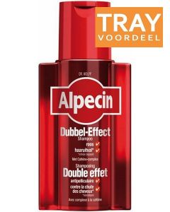 ALPECIN DUBBEL-EFFECT SHAMPOO TRAY 6 X 200 ML