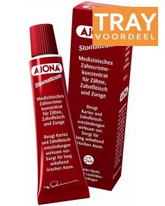 AJONA STOMATICUM TANDPASTA TRAY 12 X 25 ML