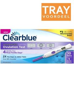 CLEARBLUE OVULATIETEST ADVANCED DIGITAL TRAY 3 X 10 STUKS