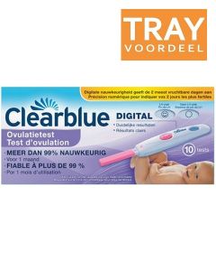 CLEARBLUE OVULATIETEST DIGITAL TRAY 3 X 10 STUKS