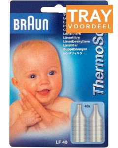 BRAUN THERMOSCAN LENSFILTERS TRAY 432 X 40 STUKS