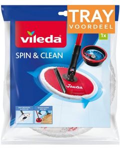 VILEDA SPIN & CLEAN MOP TRAY 8 X 1 STUK