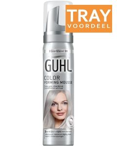 GUHL ZILVERBLOND 98 COLOR FORMING MOUSSE TRAY 24 X 75 ML