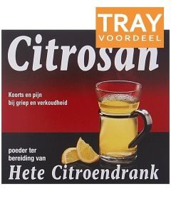 CITROSAN HETE CITROENDRANK POEDER TRAY 72 X 15 STUKS