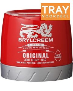 BRYLCREEM THE ORIGINAL HAIRDRESSING WAX TRAY 6 X 250 ML