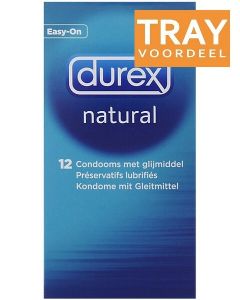 DUREX NATURAL CONDOOMS TRAY 72 X 12 STUKS