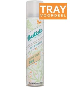 BATISTE BARE DRY SHAMPOO DROOGSHAMPOO SPRAY TRAY 6 X 200 ML