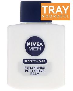 NIVEA MEN PROTECT & CARE REPLENISHING POST SHAVE BALM AFTERSHAVE TRAY 12 X 100 ML