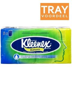 KLEENEX BALSAM ZAKDOEKEN TRAY 10 X 8 X 8 STUKS