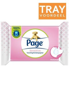 PAGE SENSITIVE VOCHTIG TOILETPAPIER TRAY 12 X 38 STUKS