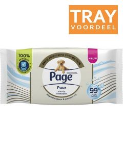 PAGE PUUR VOCHTIG TOILETPAPIER TRAY 12 X 38 STUKS