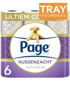 PAGE KUSSENZACHT TOILETPAPIER TRAY 7 X 6 ROLLEN