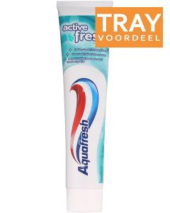 AQUAFRESH ACTIVE FRESH TANDPASTA TRAY 12 X 125 ML