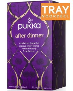 PUKKA AFTER DINNER THEE TRAY 4 X 20 ZAKJES