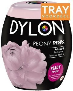 DYLON PEONY PINK TEXTIELVERF TRAY 3 X 350 GRAM