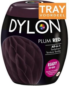 DYLON PLUM RED TEXTIELVERF TRAY 3 X 350 GRAM