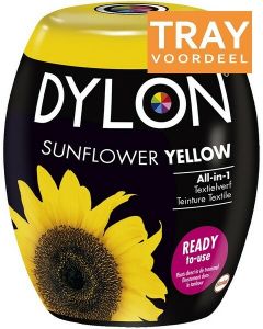 DYLON SUNFLOWER YELLOW TEXTIELVERF TRAY 3 X 350 GRAM